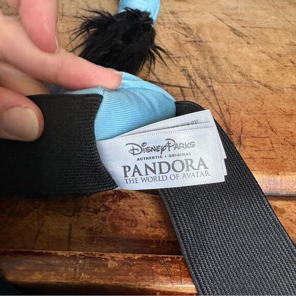 Disney Pandora Blue & Black Adjustable Belt Avatar Tail Cosplay Kids Adult - Picture 6 of 8